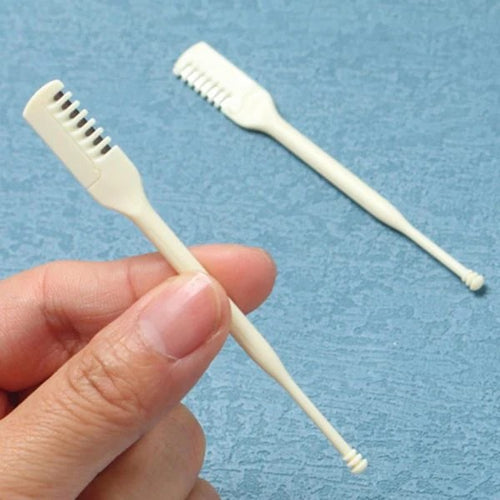 Portable Manual Nose Hair Trimmer – Stainless Steel, Washable, Safe & Painless Grooming Tool – 2pcs Set