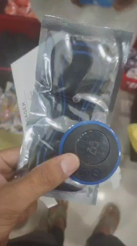 Portable Ems Mini Electric Massager Patch – Muscle Pain Relief For Neck, Back, Arms & Full Body