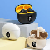 Stereo Wireless Earphones 895B – Bluetooth v5.4, Premium Deep Bass, Waterproof, Dustproof, LCD Display, Long Battery Life